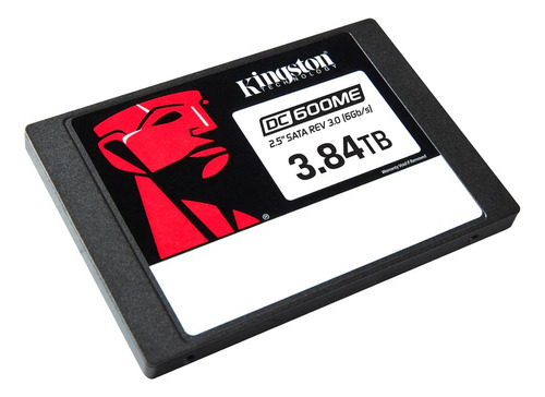Disco Server Interno Ssd 2.5 Kingston Dc600me 3.84tb Sata Color Negro