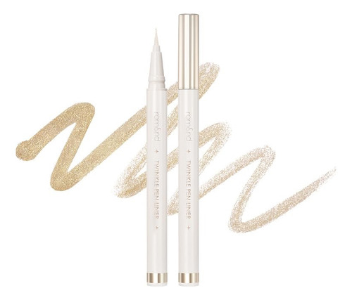 Rom&nd Twinkle Pen Liner 02 Dolden Wave 02 Golden Wave Brillante