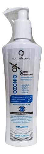 Ozonio Cleanser Sabonete Hidratante Micelar Cosmobeauty Momento de aplicação Dia/Noite Tipo de pele Todo tipo de pele