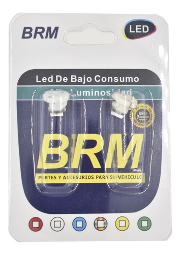 Ampolleta Led Mf14 12v 4w Set 2 Unidades - Brm