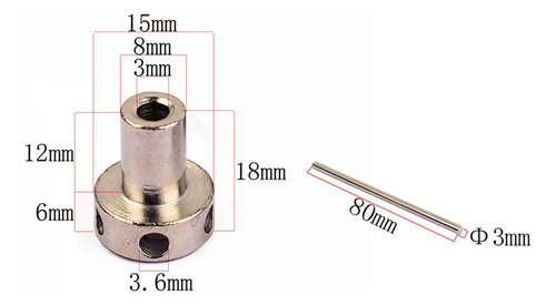10 Sets Guitar Spoke Wheel Rod Nut + Barra De Material Acero