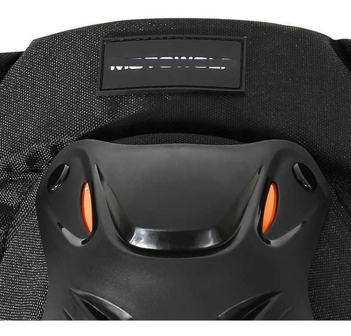 Imagen 9 de 10 de Kit Rodilleras Articuladas Protecciones Rodilla Motociclista