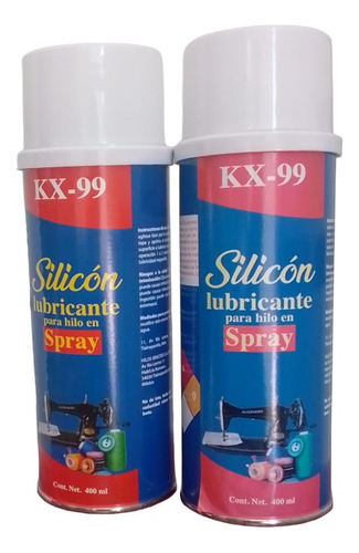 Silicon Lubricante Para Hilo Spray Kx99 400ml