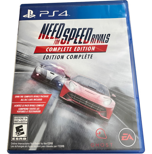 Need For Speed Rivals Ps4 Edición Completa (Usado)