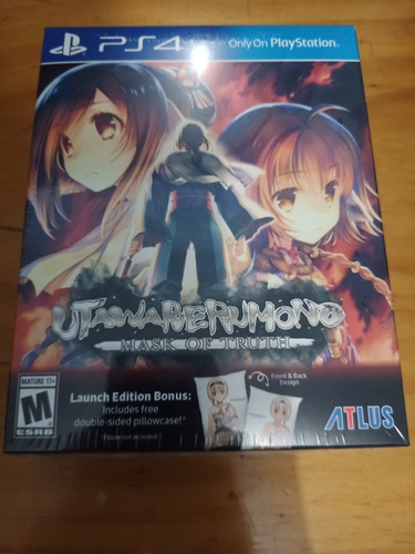 Utawarerumono Mask Of Truth L.e. (ps4 Nuevo Sellado)