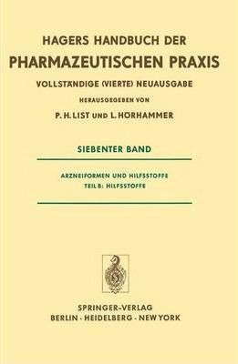 Arzneiformen Und Hilfsstoffe - P H List