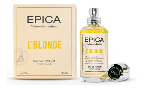 Epica L Blonde Perfume De Mujer Edp X50ml