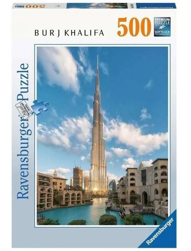 Rompecabezas 500 Piezas Ravensburger: Burj Khalifa