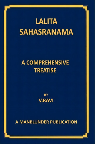 Lalita Sahasranama, De V Ravi. Editorial Createspace Independent Publishing Platform, Tapa Blanda En Inglés