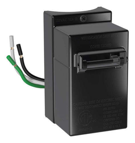 Solus Sco-930bk - Toma De Corriente Electrica De 120 V Con P