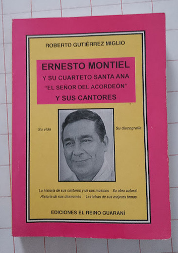 Ernesto Montiel Y Su Cuarteto Santa Ana  R. G. Miglio 