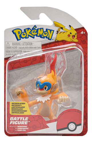 Pokemon Battle Figure Monferno 10cm Jazwares