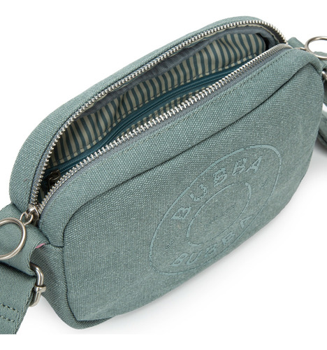 Bubba Bolsa Purse Crossbody Canvas Compacto Y Ligero Stone Lisa Lisa