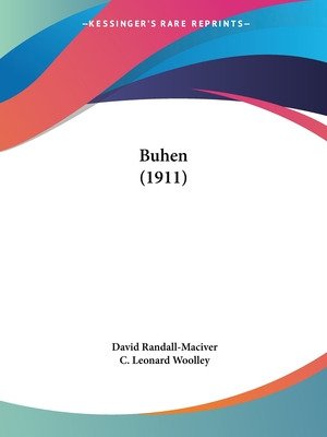 Libro Buhen (1911) - Randall-maciver, David