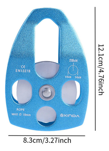 Polea Simple De De 28 Kn For Trabajos En Altura, Deportivo