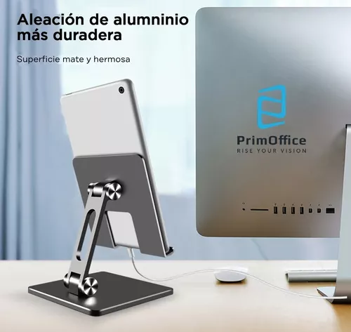 Soporte de Aluminio para iPad/Tablet - PrimOffice