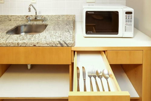Imagem 7 de 15 de Flat Slaviero Essential São Paulo Ibirapuera Disponível Para Venda Com 35m² E 01 Vaga De Garagem - Sf38934