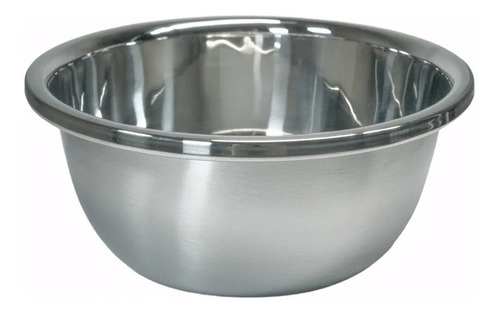 Bowl Metálico Acero Inoxidable 26 Cm Ensaladera Mezclador