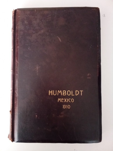 Libro - Memoria Científica Alejandro De Humboldt 1910 (Reacondicionado)