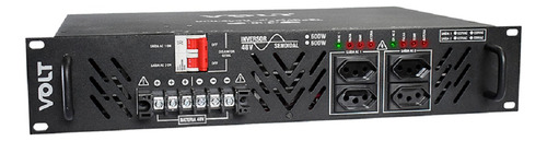 Inversor Senoidal Rack 2u +/- 48vdc - 127vac 600w Volt