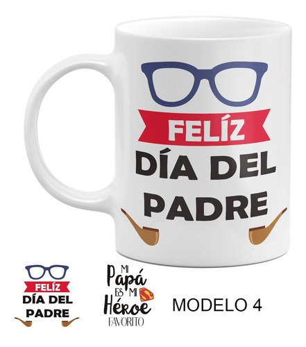 Imagen 8 de 10 de Caja Con 36 Tazas Día Del Padre 12 Diseños Papá