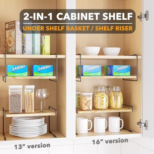Organizador De Alacena Spaceaid Lyj-16x2-b 2 Unidades