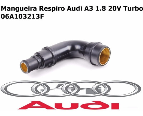 Mangueira Respiro Motor Audi A4 1.8 20v Turbo 96 - 2006