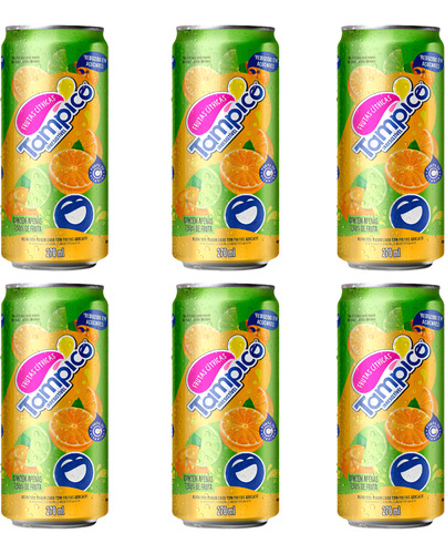 Suco Tampico Frutas Cítricas Lata 270ml 6 Unidades - Gamer