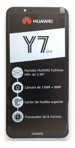 Huawei Display Con Bateria Y7 2018 (ldn-lx3)  Negro Original