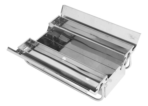 Bandeja Cantilever Tool 2 Tier 3 Em Aço Inoxidável Portátil