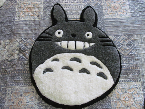 Alfombra Artesanal Totoro