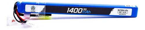 Bateria Airsoft Lipo Leao Ultra 1400mah 3s 11.1v 25c Aeg Ak 