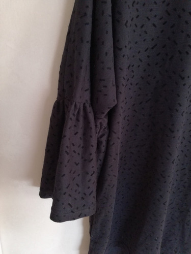 Remera Negra Talle Xl Mangas 3/4 Excelente Estado