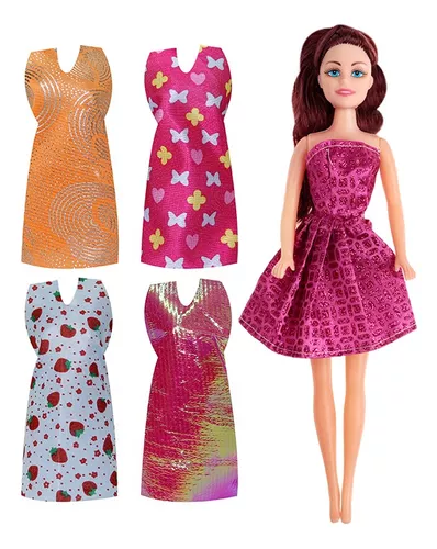 roupas-de-boneca-1  Sewing doll clothes, Barbie clothes, Barbie clothes  patterns