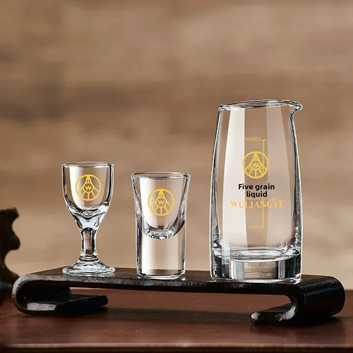 Set De 6 Vasos Transparentes Para Vino, 23 Degrees North Lat