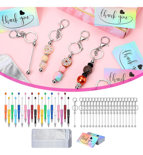 Bolígrafo De Con Cuentas Surtidas, Kits De Manualidades Diy