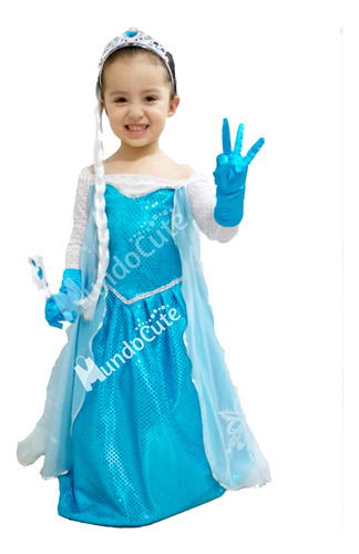 Disfraz Elsa Frozen Disfraces Niñas No Incluye Accesorios