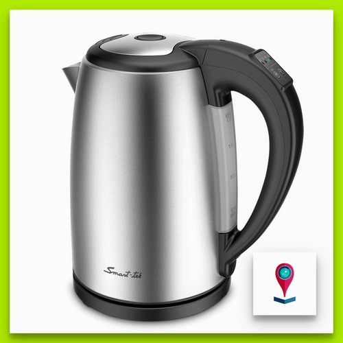 Imagen 3 de 5 de Smart-tek Sd2035 Pava Electrica En Acero 1,7l 1850w Filtro