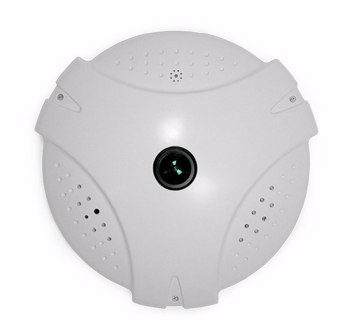 Câmera Ip Cabeada 360° Olho De Peixe Pixord Pd636e 1200 Tvl