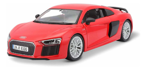 Carrito A Escala 1:24 Audi R8 V10 Plus Marca Maisto