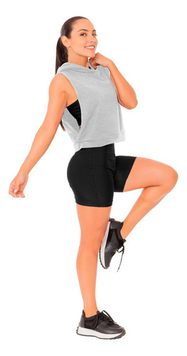 Camiseta Crop Sin Mangas Mujer De Algodón Tank Top Playera