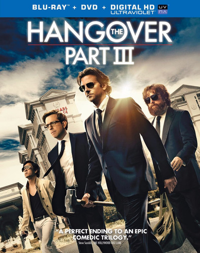 Blu Ray Que Paso Ayer ? Hangover Part Iii + Dvd Slip Cover