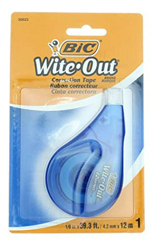 Cinta Correctora Blanca Wite-out 1 Paquete 1 Paquete