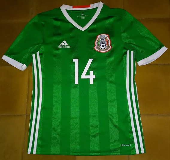 Camiseta Selección México Mujer 2016 adidas #14 Chicharito