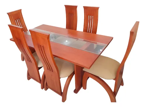 comprar Comedor De Cedro 6 Puestos 