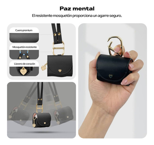 Funda Cartera Cyrill Minibag Para AirPods 4 Importado Usa