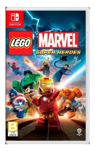 Imagen 1 de 4 de Lego Marvel Super Heroes Para Nintendo Switch
