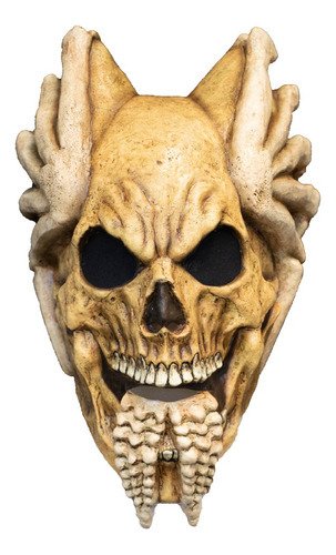 Máscara De Calavera. Color Amarillo Calaveras