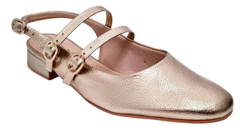 Zapatos Chatitas De Mujer Importado Ajuste Hebillas Confort