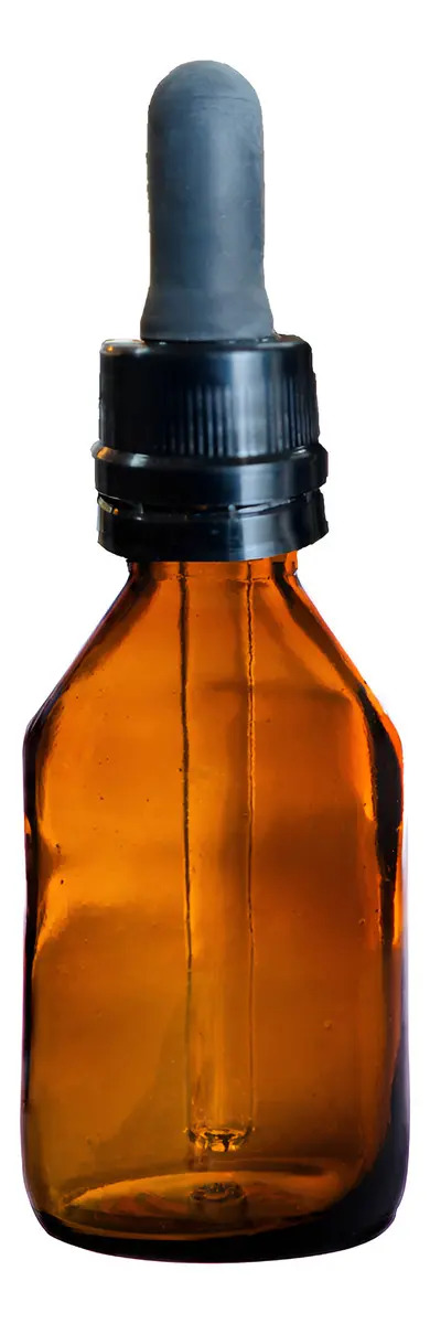Frasco Vidrio Rigolleau Colirio 30 mL 10 Uds Tetina Negra Gotero Recto